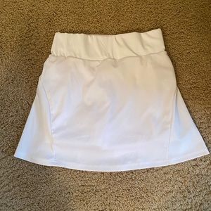 White Amazon Tennis skirt